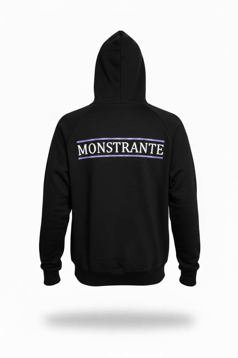 Monstrante large logo hoodie