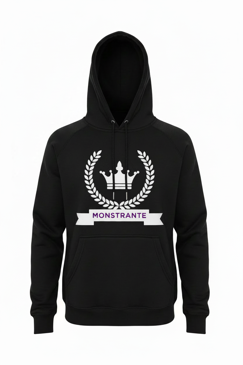 Monstrante large logo hoodie