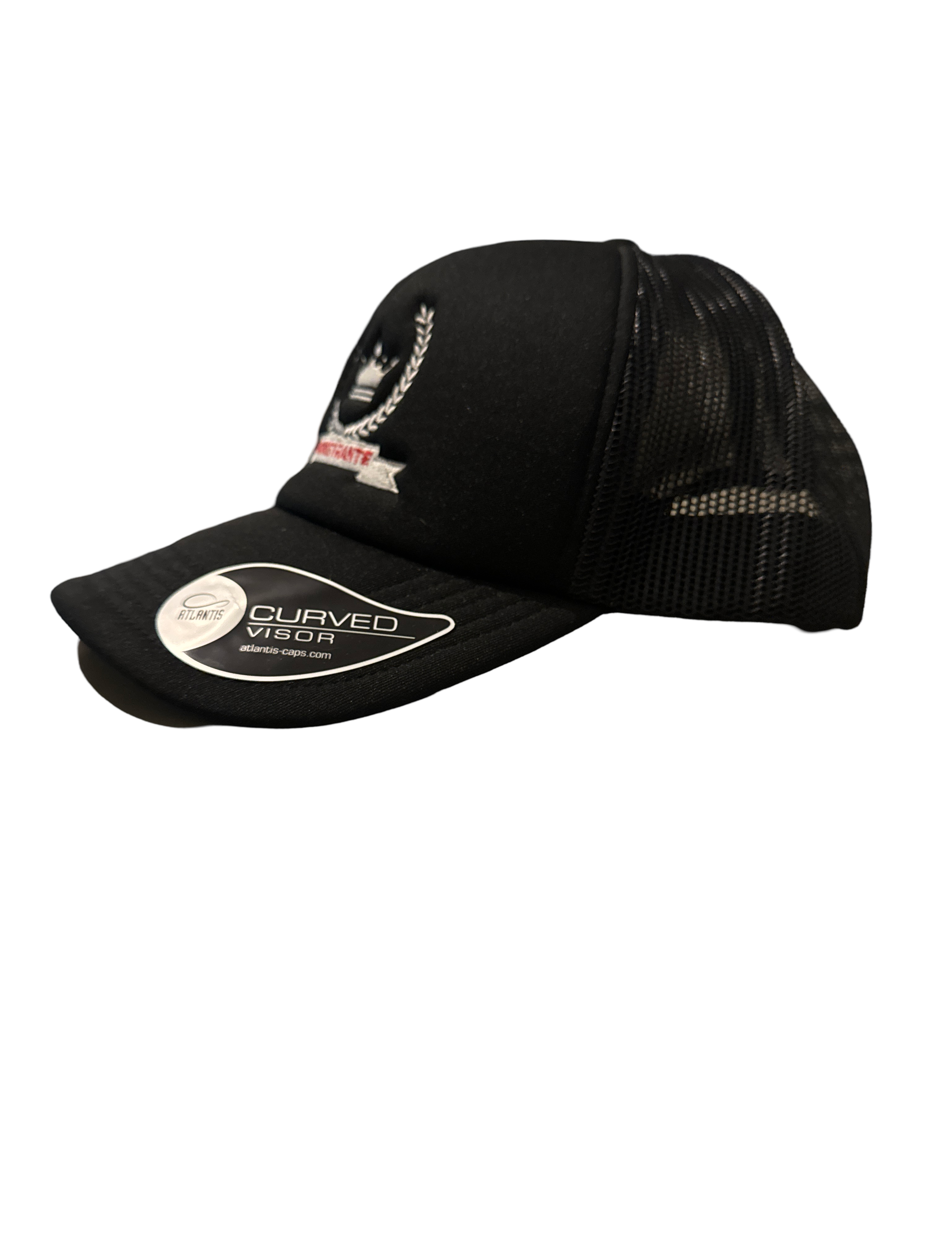 Black Trucker Cap