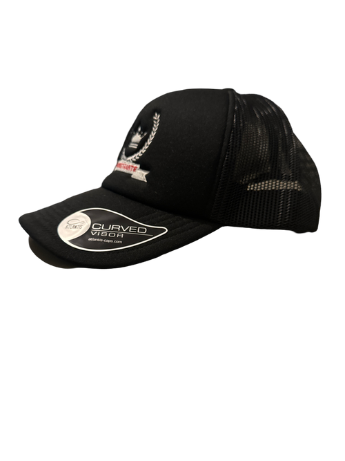 Black Trucker Cap